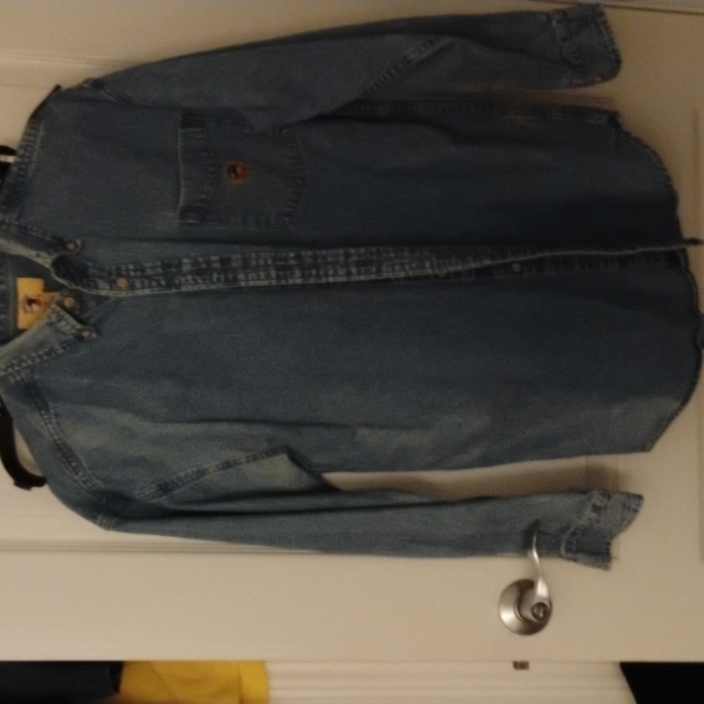 Duck Head Blue Denim Shirt - Picture 2 of 4